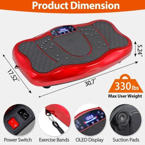 Platform Vibration Fitness Massager Machine