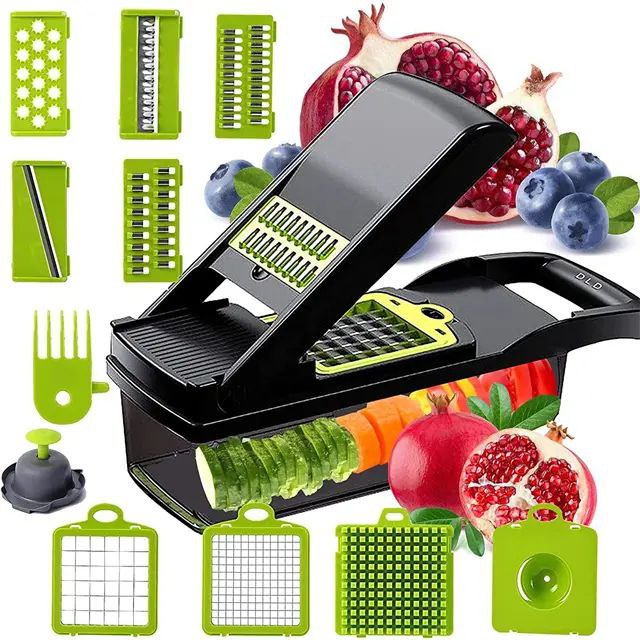 16 in 1 Vegetable Chopper/Cutter Multifunctional Vegetable chopper Dicer Slicer Grater