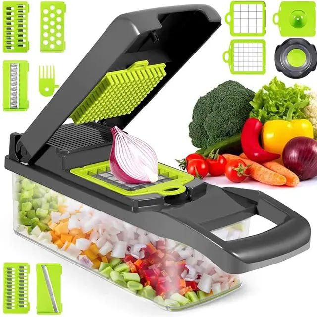 16 in 1 Vegetable Chopper/Cutter Multifunctional Vegetable chopper Dicer Slicer Grater