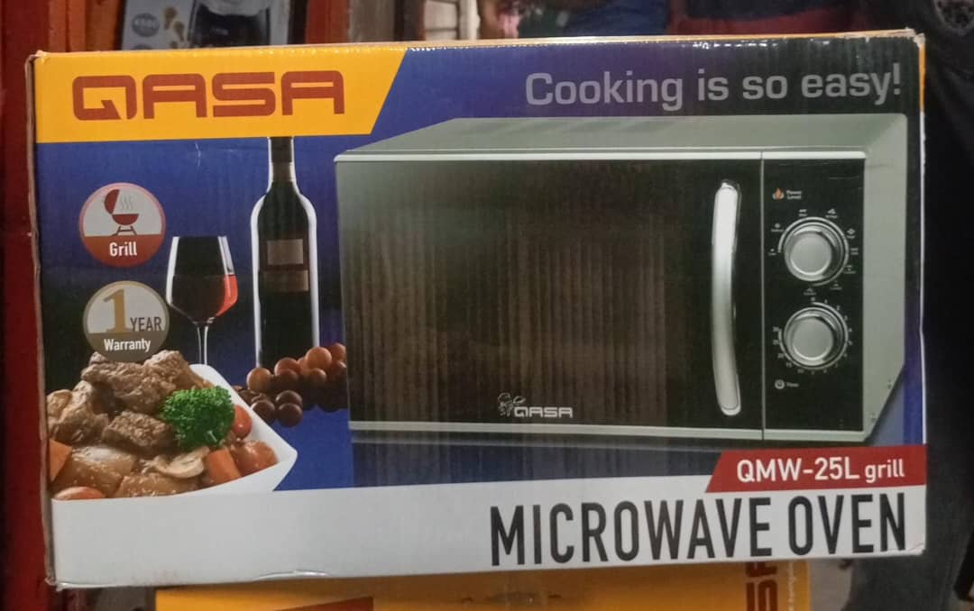 Qasa 25L Microwave Oven -25L + Grill