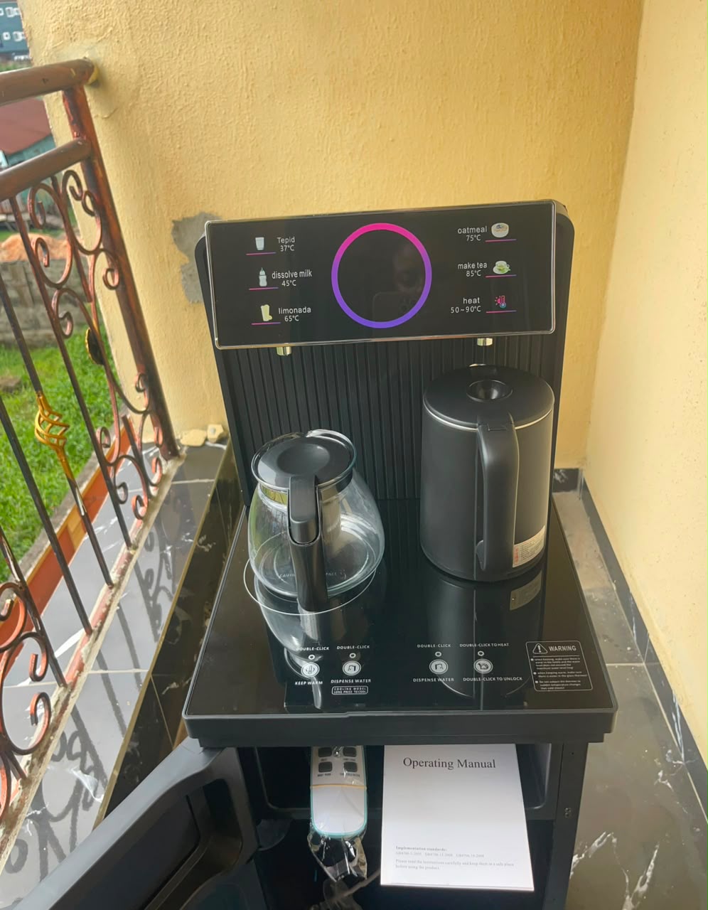 Automatic Hot & Cold Water Dispenser with Tea Bar